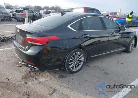 2017 Genesis G80 Base из США, поврежденный, VIN KMHGN4JE2HU192460